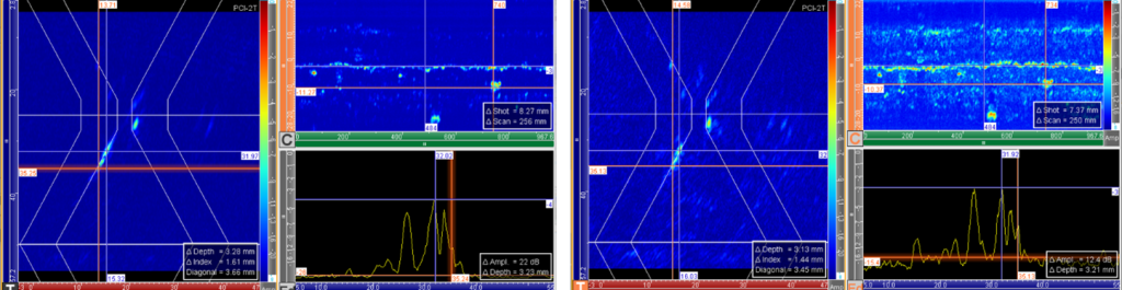 LOF obtained with a full FMC (left) and PWI (right).png LOF obtained with a full FMC (left) and PWI (right).png