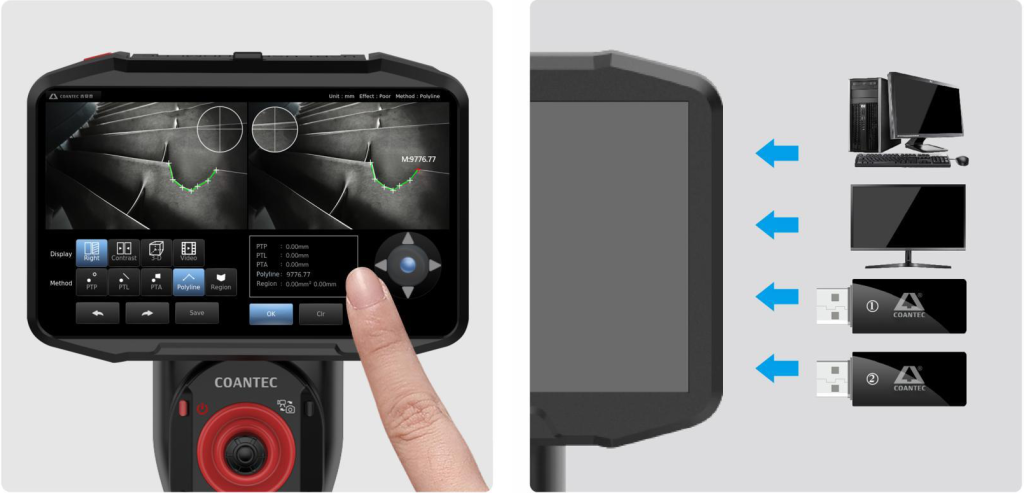 Встроенная память и порты Coantec X3