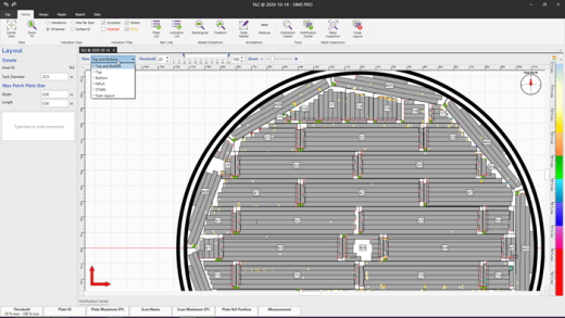 Программное обеспечение SIMS™ PRO для анализа данных и составления отчетов Floormap®